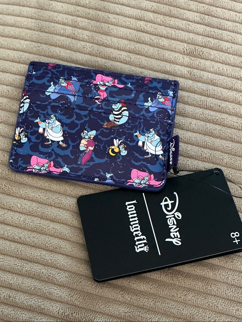 Loungefly Blue Purple Pink Xaladdin Genie Outfits Cardholder